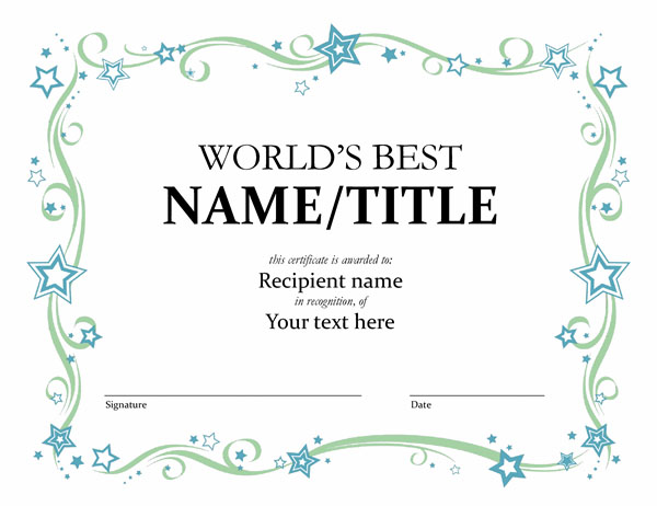 30+ Best Free Certificate Templates in Google Docs and Word