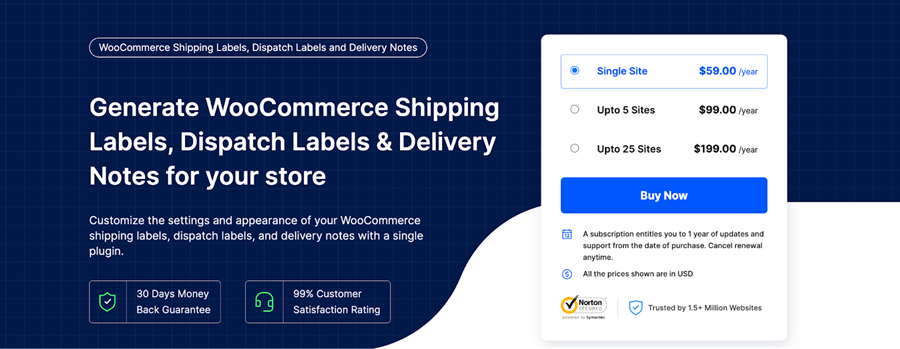 WooCommerce Shipping Labels, Dispatch Labels, and Delivery Notes